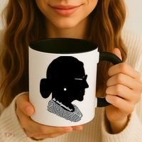 RBG Be Independent Classic Ruth Ginsburg Coffee Mug thumb 3