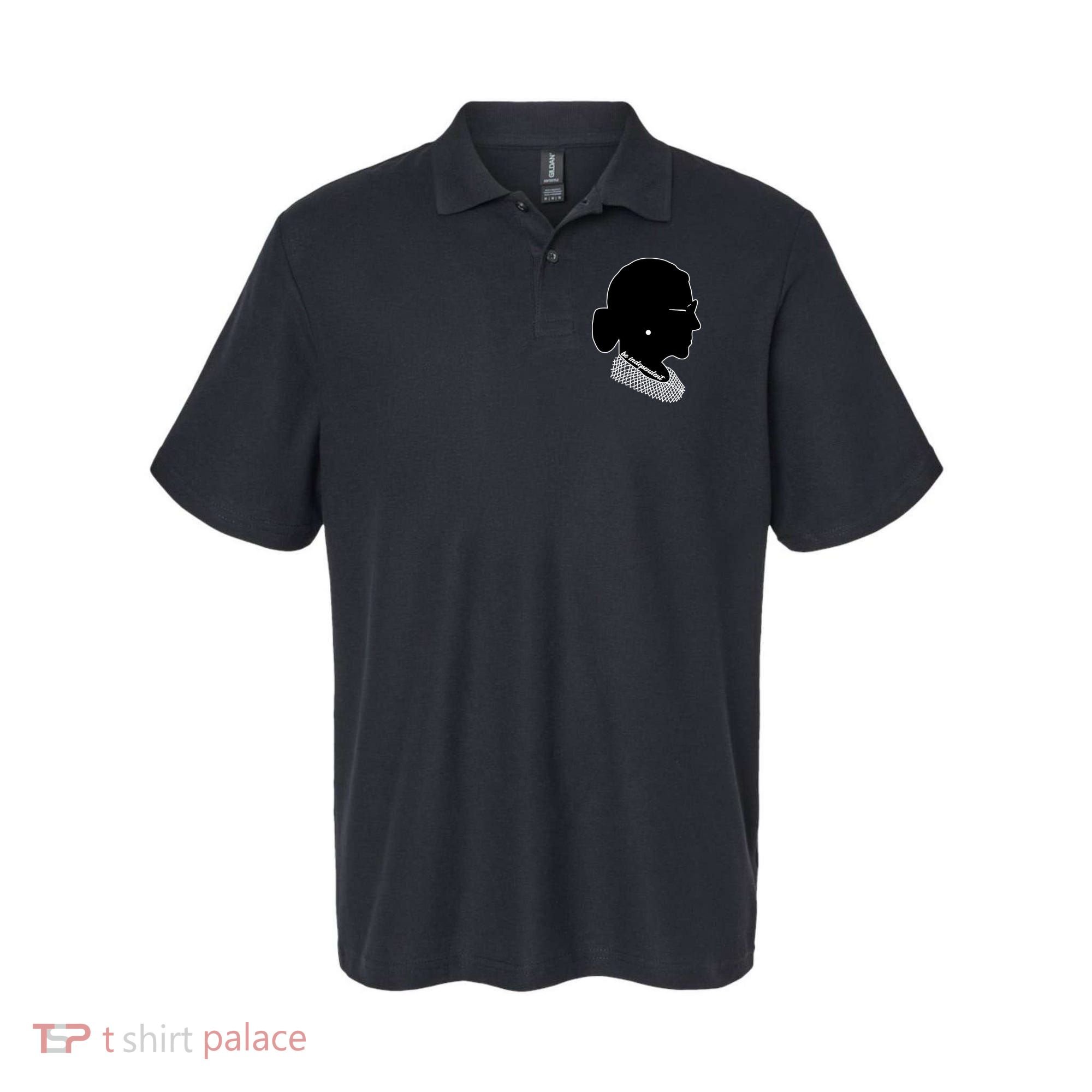 RBG Be Independent Classic Ruth Ginsburg Polo