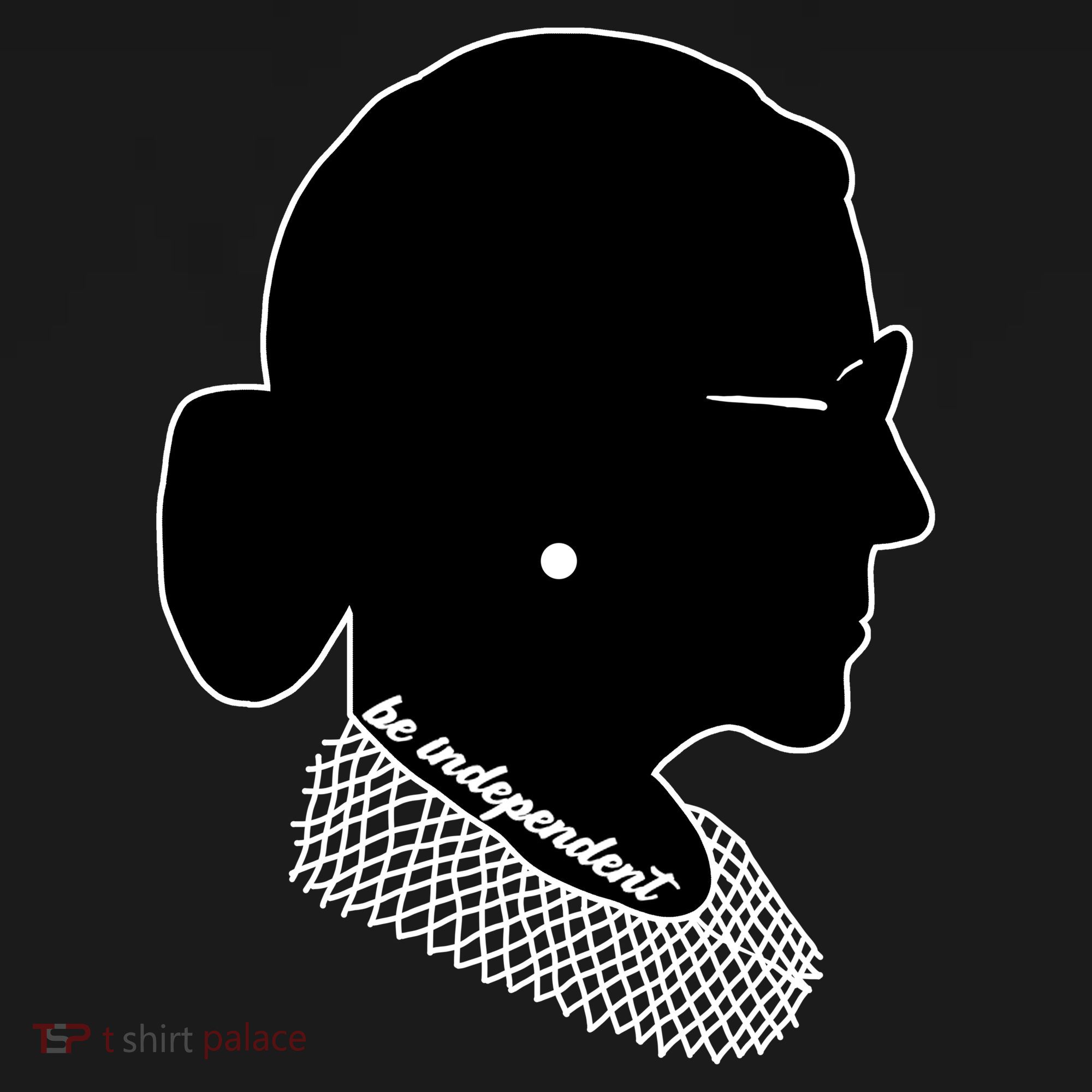 RBG Be Independent Classic Ruth Ginsburg Polo