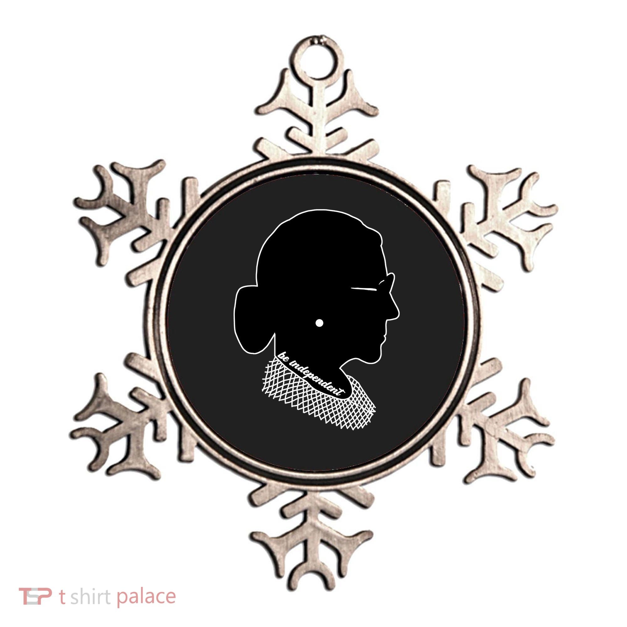 RBG Be Independent Classic Ruth Ginsburg Ornament