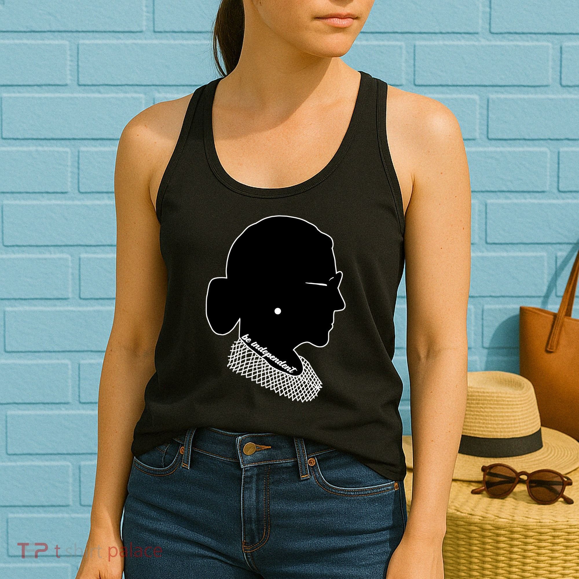 RBG Be Independent Classic Ruth Ginsburg Women's Tank Top