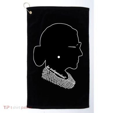 RBG Be Independent Classic Ruth Ginsburg Golf Towel