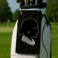 RBG Be Independent Classic Ruth Ginsburg Golf Towel thumb 2