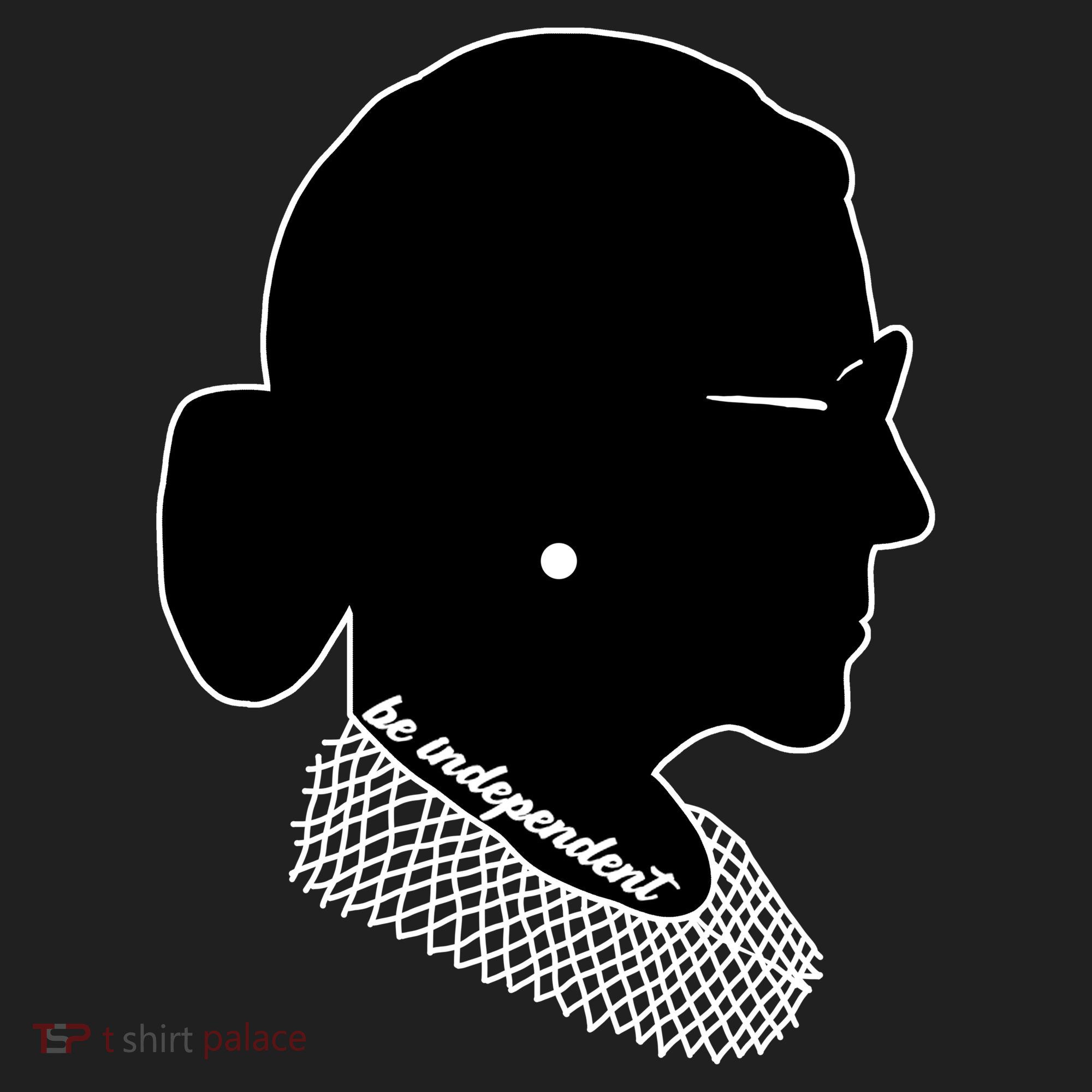 RBG Be Independent Classic Ruth Ginsburg Golf Towel