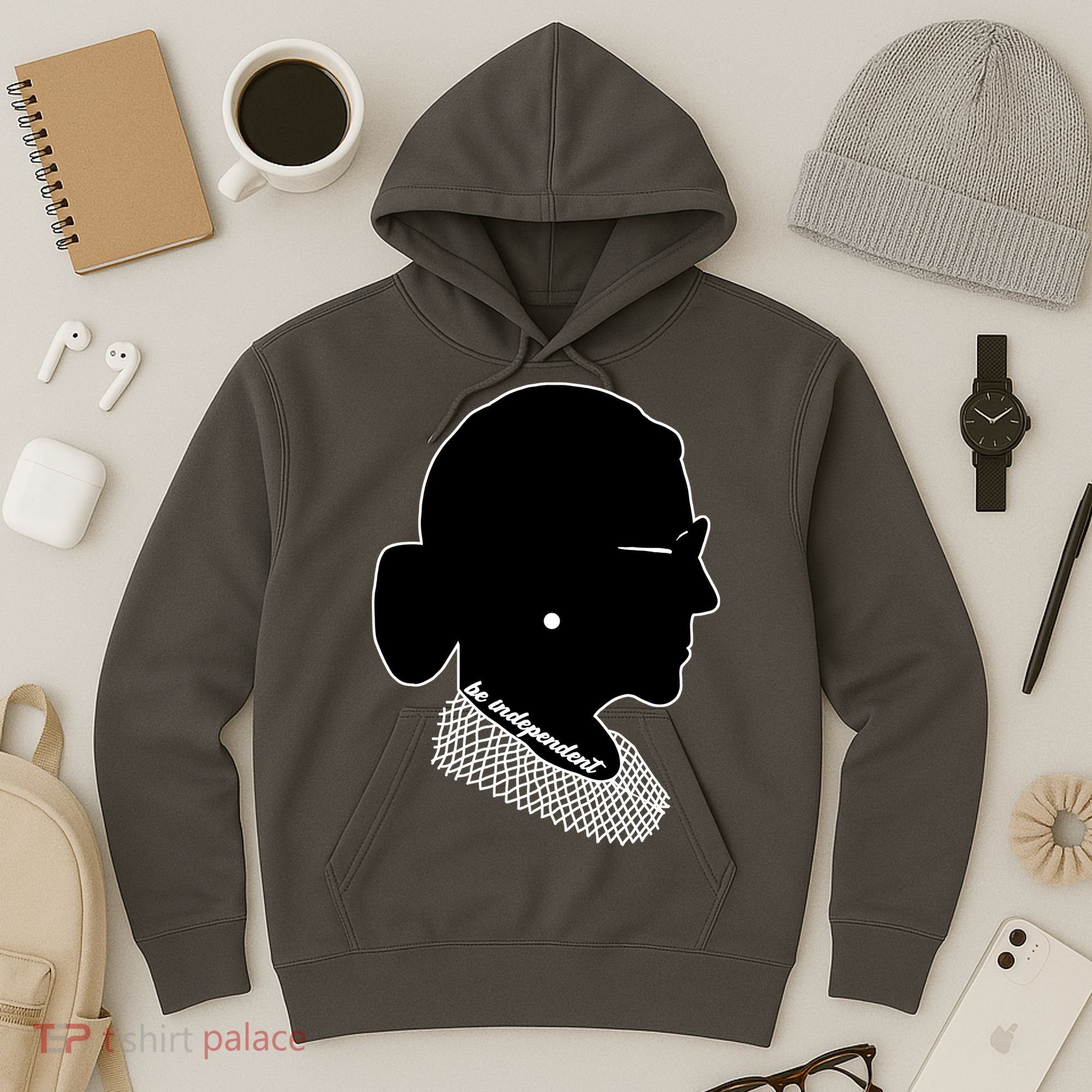 RBG Be Independent Classic Ruth Ginsburg Hoodie