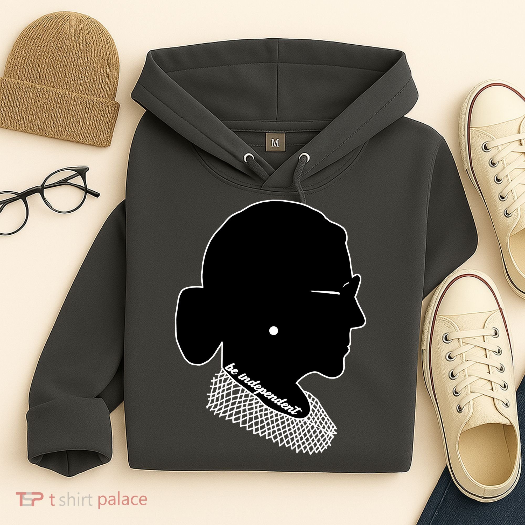 RBG Be Independent Classic Ruth Ginsburg Hoodie