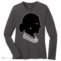 RBG Be Independent Classic Ruth Ginsburg Women's Long Sleeve Shirt thumb 0