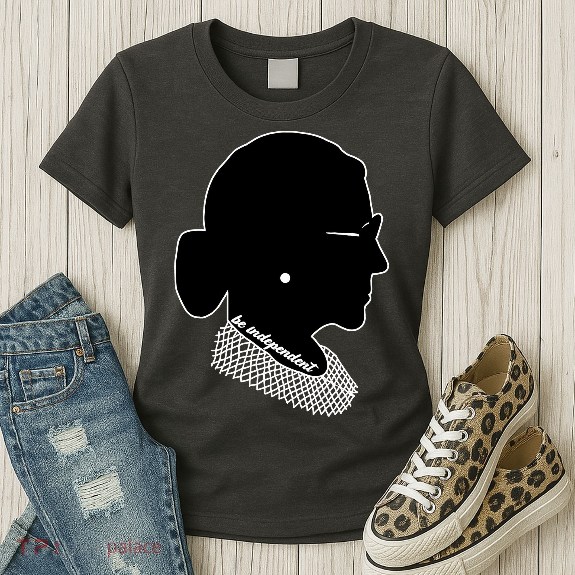 RBG Be Independent Classic Ruth Ginsburg Women's T-Shirt