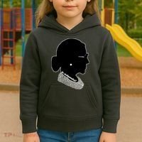 RBG Be Independent Classic Ruth Ginsburg Kids Hoodie thumb 3