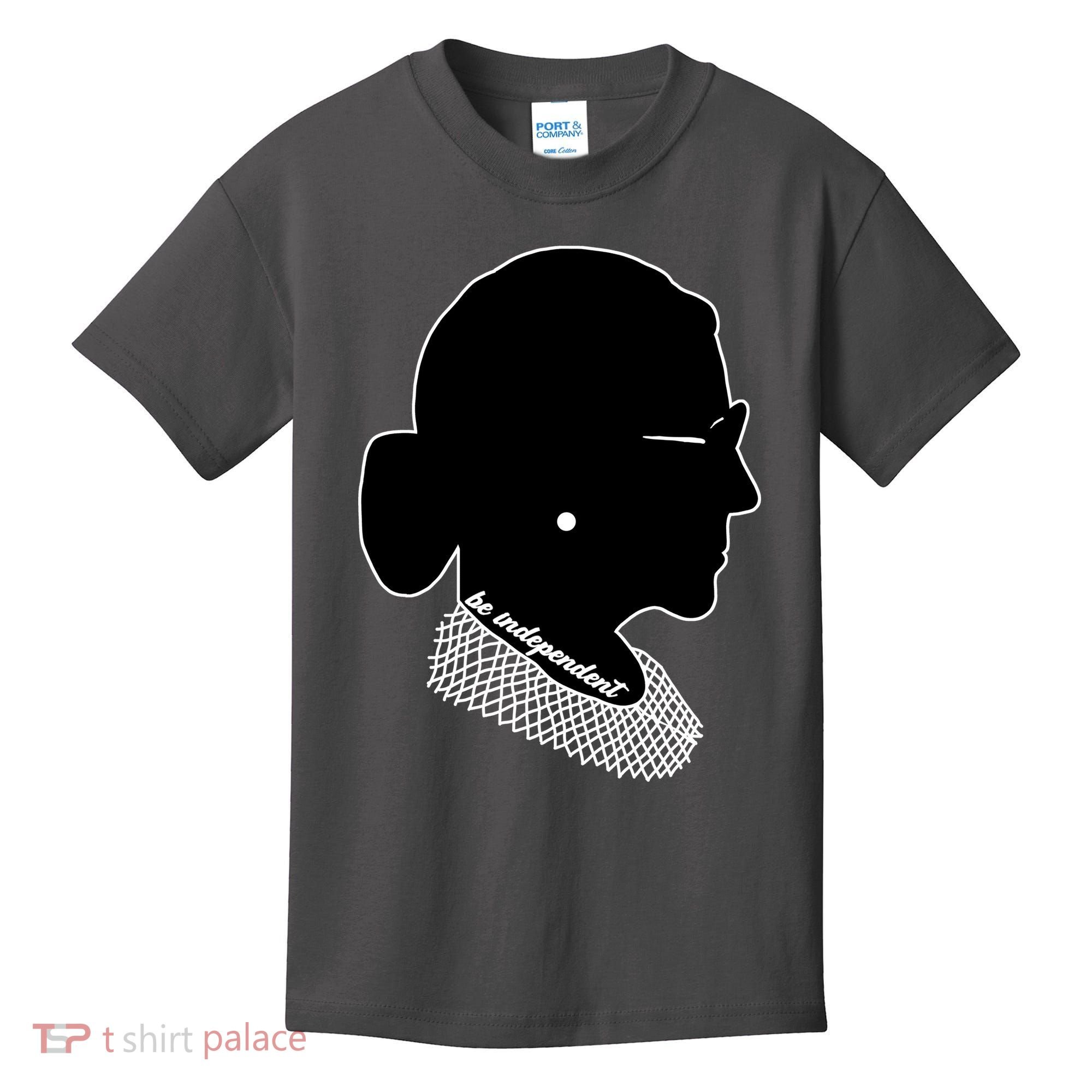 RBG Be Independent Classic Ruth Ginsburg Kids T-Shirt