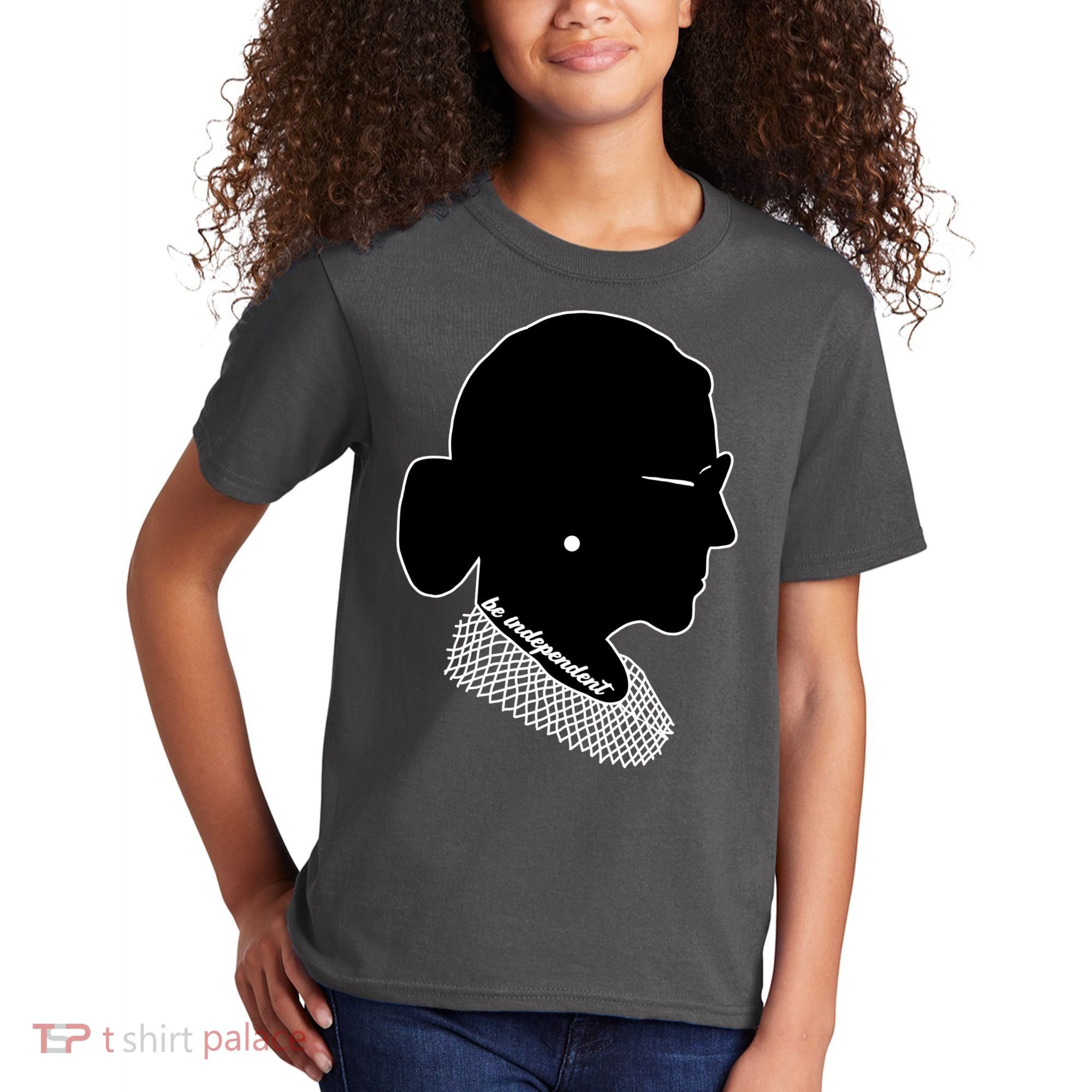 RBG Be Independent Classic Ruth Ginsburg Kids T-Shirt
