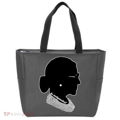 RBG Be Independent Classic Ruth Ginsburg Tote Bag