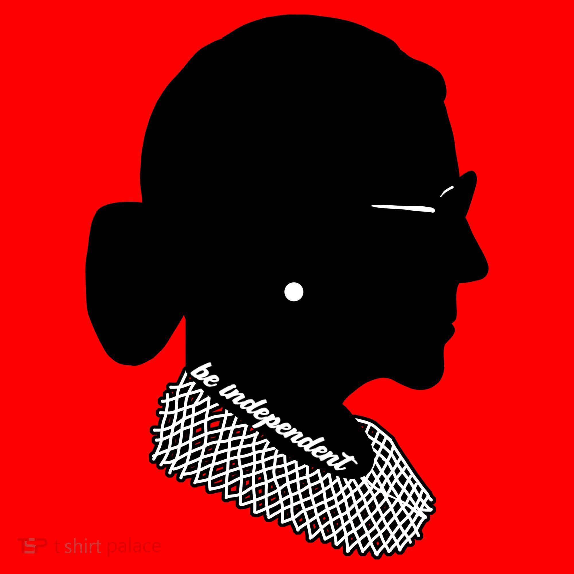 RBG Be Independent Classic Ruth Ginsburg Santa Hat