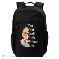 RBG Can't Spell Truth With Ruth Ginsburg Supreme Backpack thumb 0