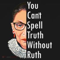 RBG Can't Spell Truth With Ruth Ginsburg Supreme Backpack thumb 2