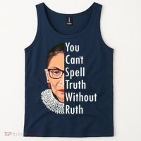 RBG Can't Spell Truth With Ruth Ginsburg Supreme Tank Top thumb 2