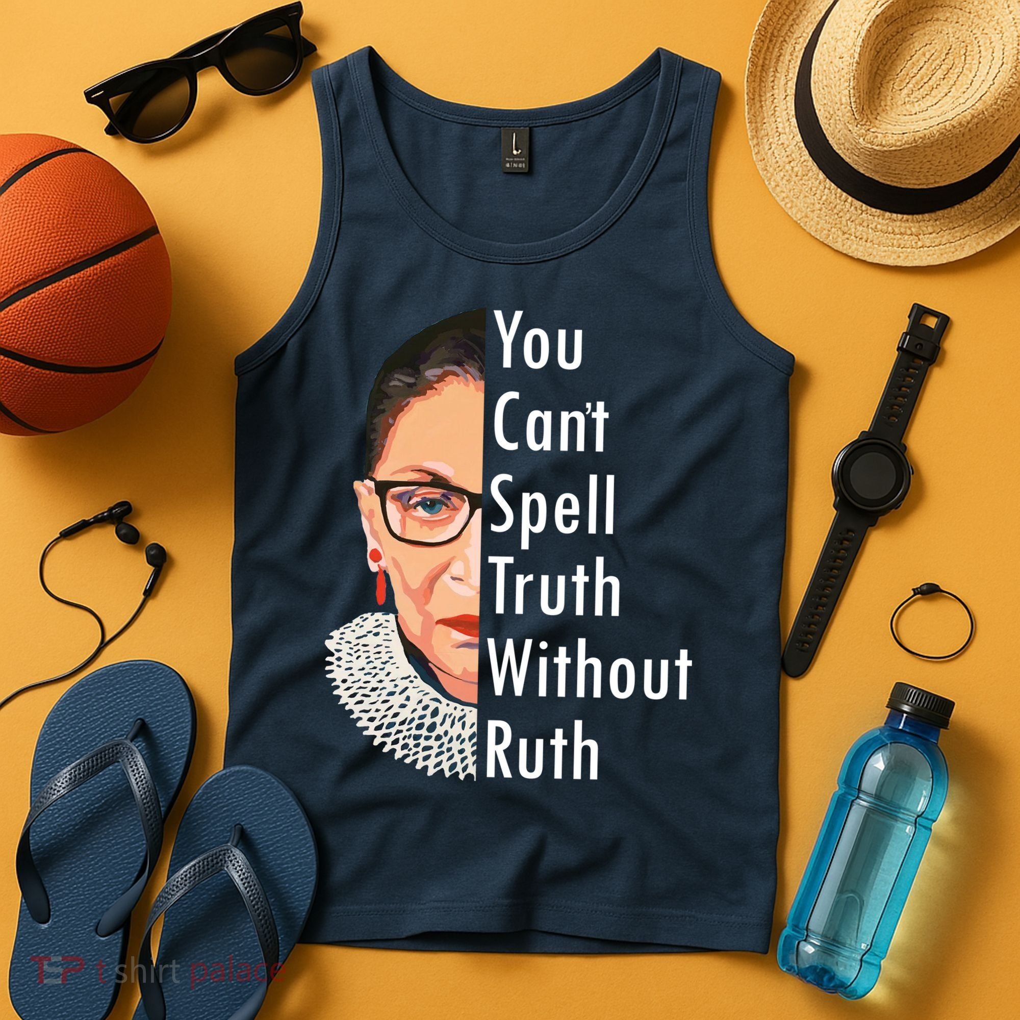 RBG Can't Spell Truth With Ruth Ginsburg Supreme Tank Top