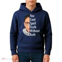 RBG Can't Spell Truth With Ruth Ginsburg Supreme Kids Hoodie thumb 4