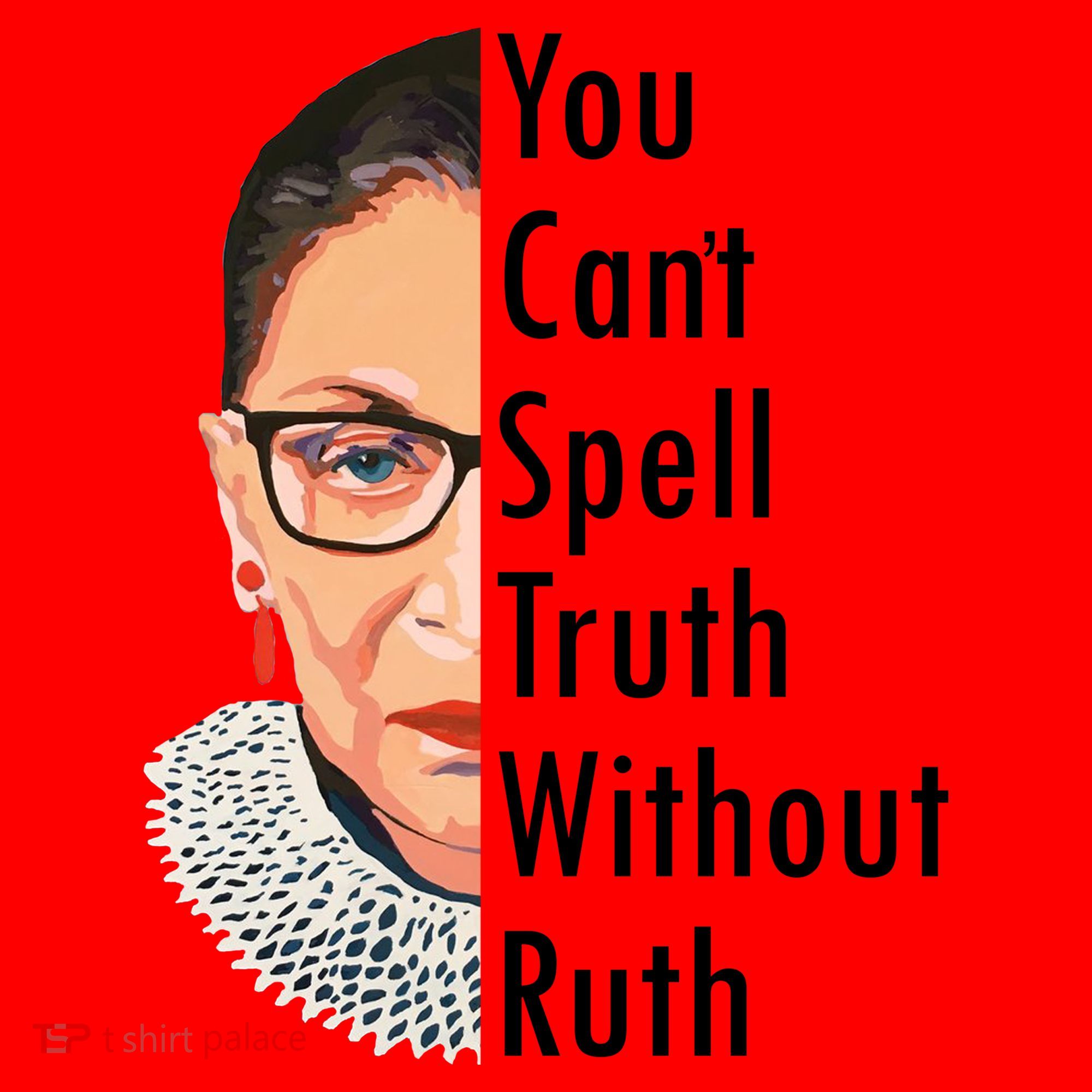 RBG Can't Spell Truth With Ruth Ginsburg Supreme Santa Hat