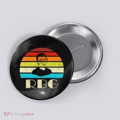 RBG Classic Ruth Bader Ginsburg Button