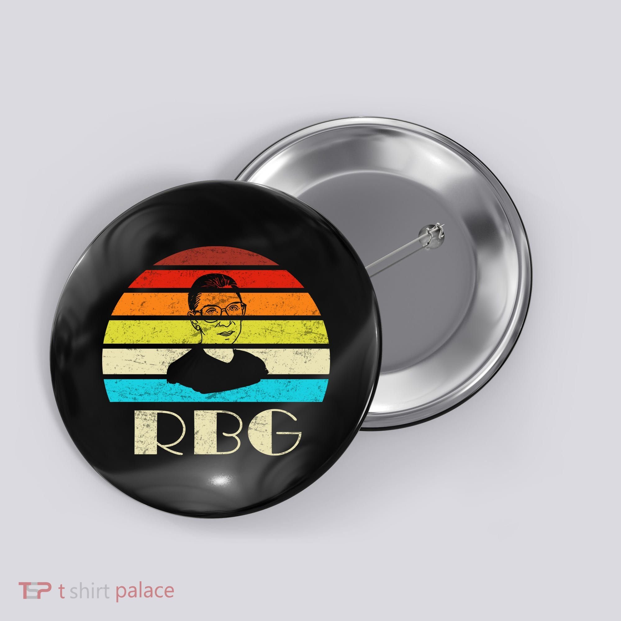 RBG Classic Ruth Bader Ginsburg Button