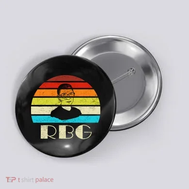 RBG Classic Ruth Bader Ginsburg Button