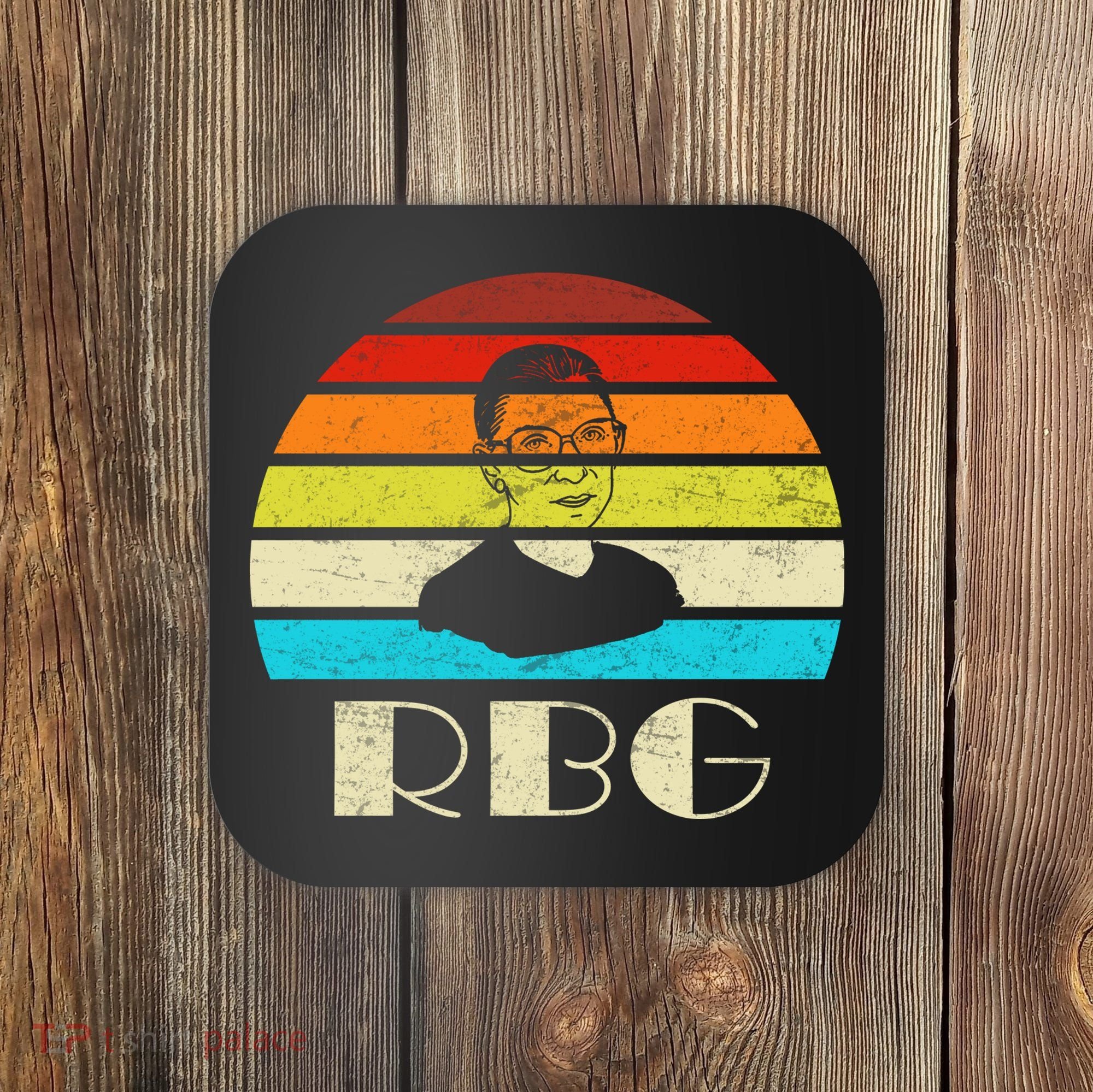 RBG Classic Ruth Bader Ginsburg Coaster