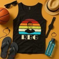 RBG Classic Ruth Bader Ginsburg Tank Top thumb 4