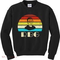 RBG Classic Ruth Bader Ginsburg Kids Sweatshirt thumb 0