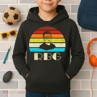 RBG Classic Ruth Bader Ginsburg Kids Hoodie thumb 2
