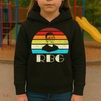 RBG Classic Ruth Bader Ginsburg Kids Hoodie thumb 3