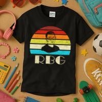 RBG Classic Ruth Bader Ginsburg Kids T-Shirt thumb 3