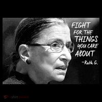 RBG Fight for the Things You Care About fff Women's Hoodie thumb 2
