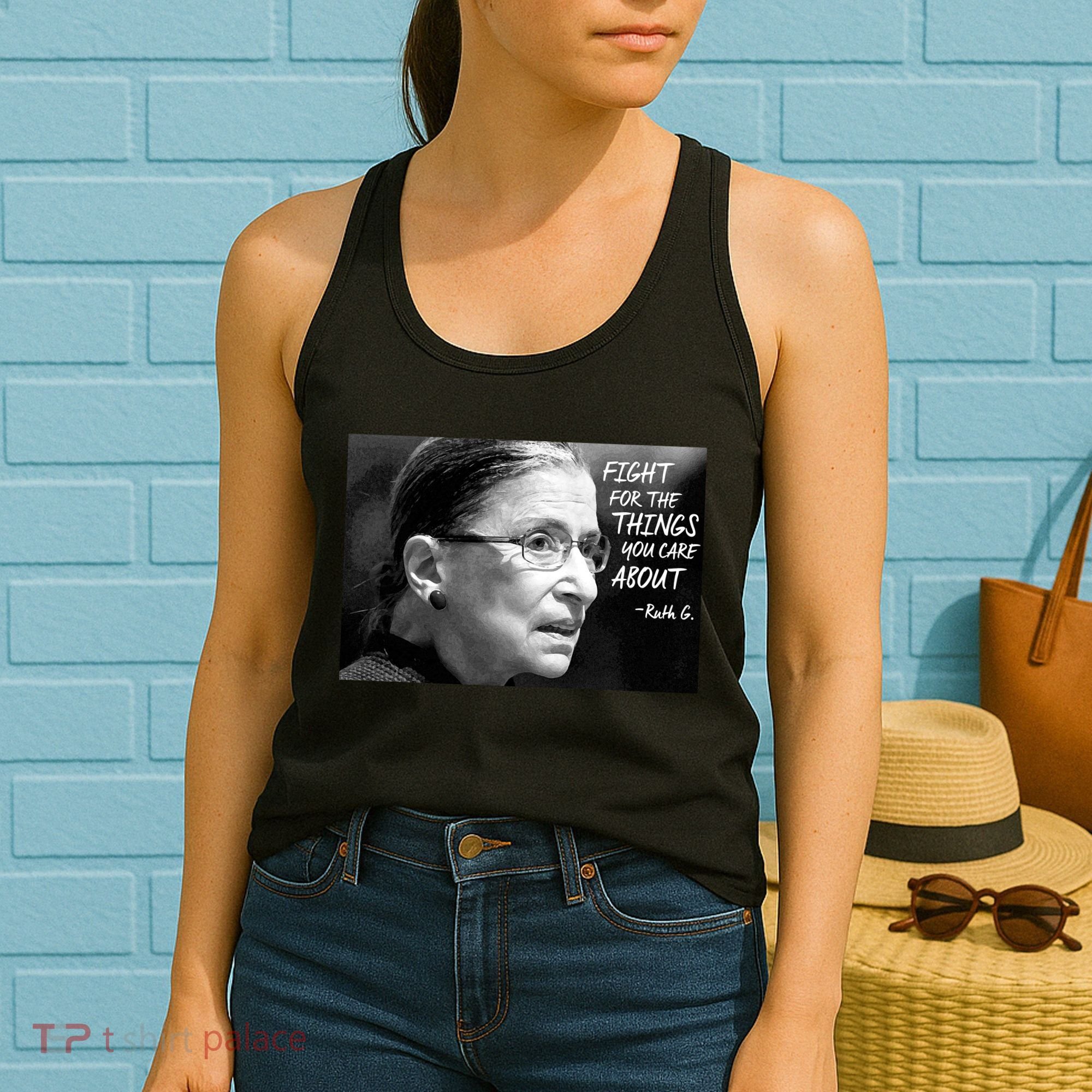 RBG Fight for the Things You Care About fff Women's Tank Top
