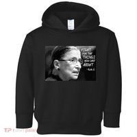 RBG Fight for the Things You Care About fff Toddler Hoodie thumb 0