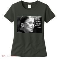 RBG Fight for the Things You Care About fff Women's T-Shirt thumb 0