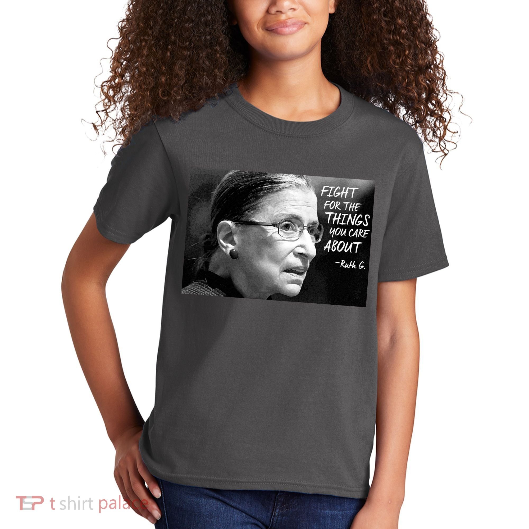 RBG Fight for the Things You Care About fff Kids T-Shirt