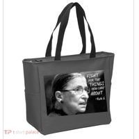 RBG Fight for the Things You Care About fff Tote Bag thumb 2