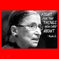 RBG Fight for the Things You Care About fff Santa Hat thumb 1