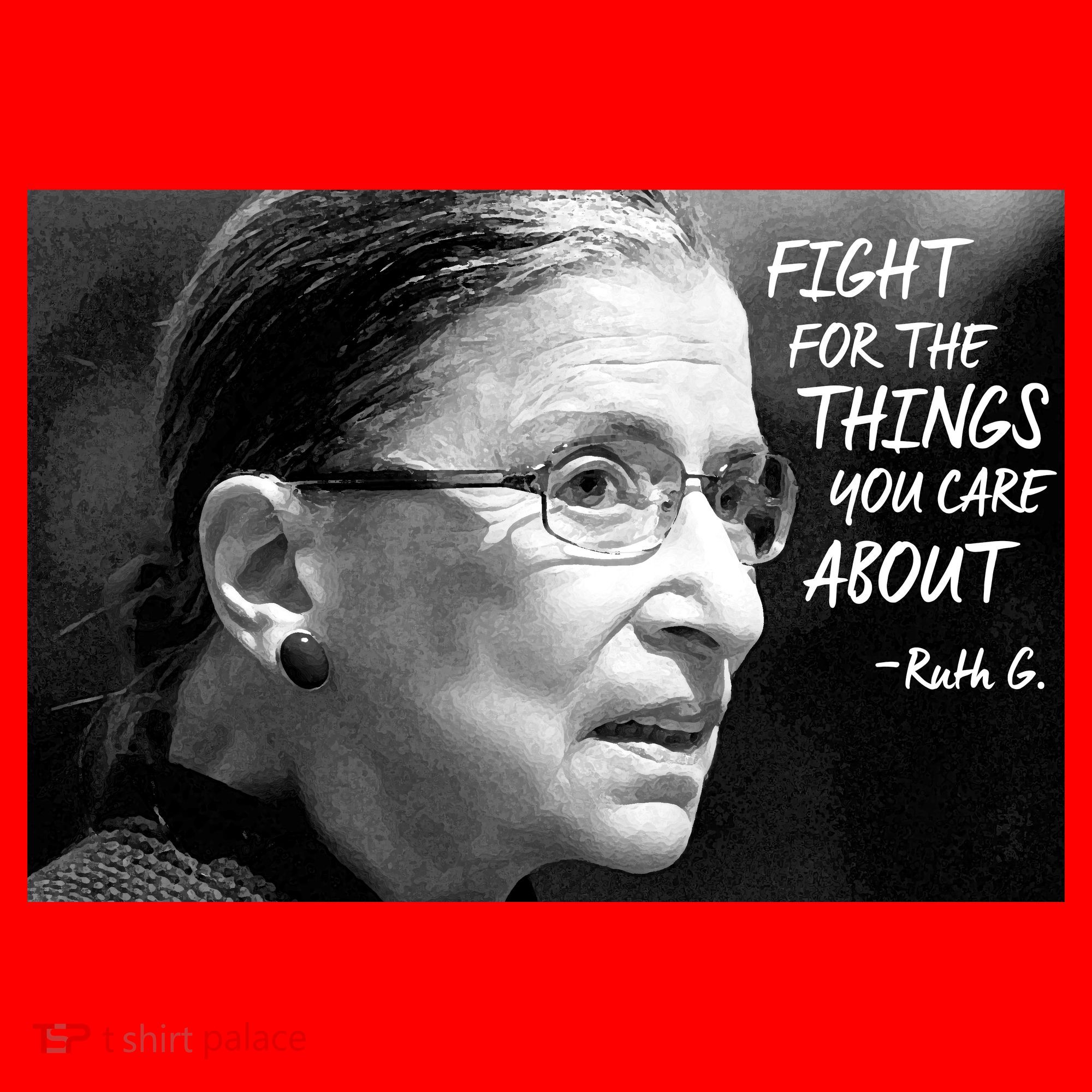 RBG Fight for the Things You Care About fff Santa Hat