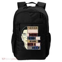 RBG Never Underestimate Power of Girl With Book Backpack thumb 0