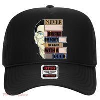RBG Never Underestimate Power of Girl With Book Hat thumb 0