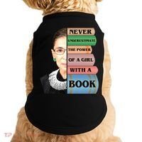 RBG Never Underestimate Ruth Bader Ginsburg Doggie Tank thumb 0