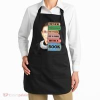 RBG Never Underestimate Ruth Bader Ginsburg Apron thumb 2
