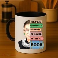 RBG Never Underestimate Ruth Bader Ginsburg Coffee Mug thumb 4