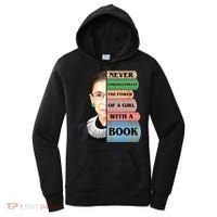 RBG Never Underestimate Ruth Bader Ginsburg Women's Hoodie thumb 0