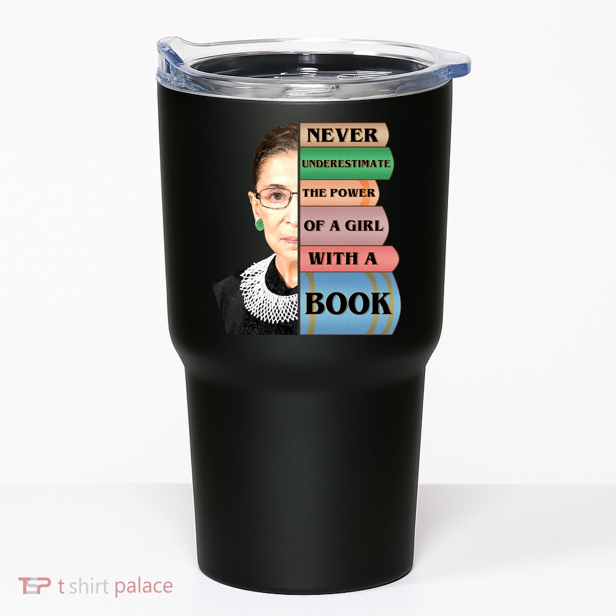 RBG Never Underestimate Ruth Bader Ginsburg Tumbler