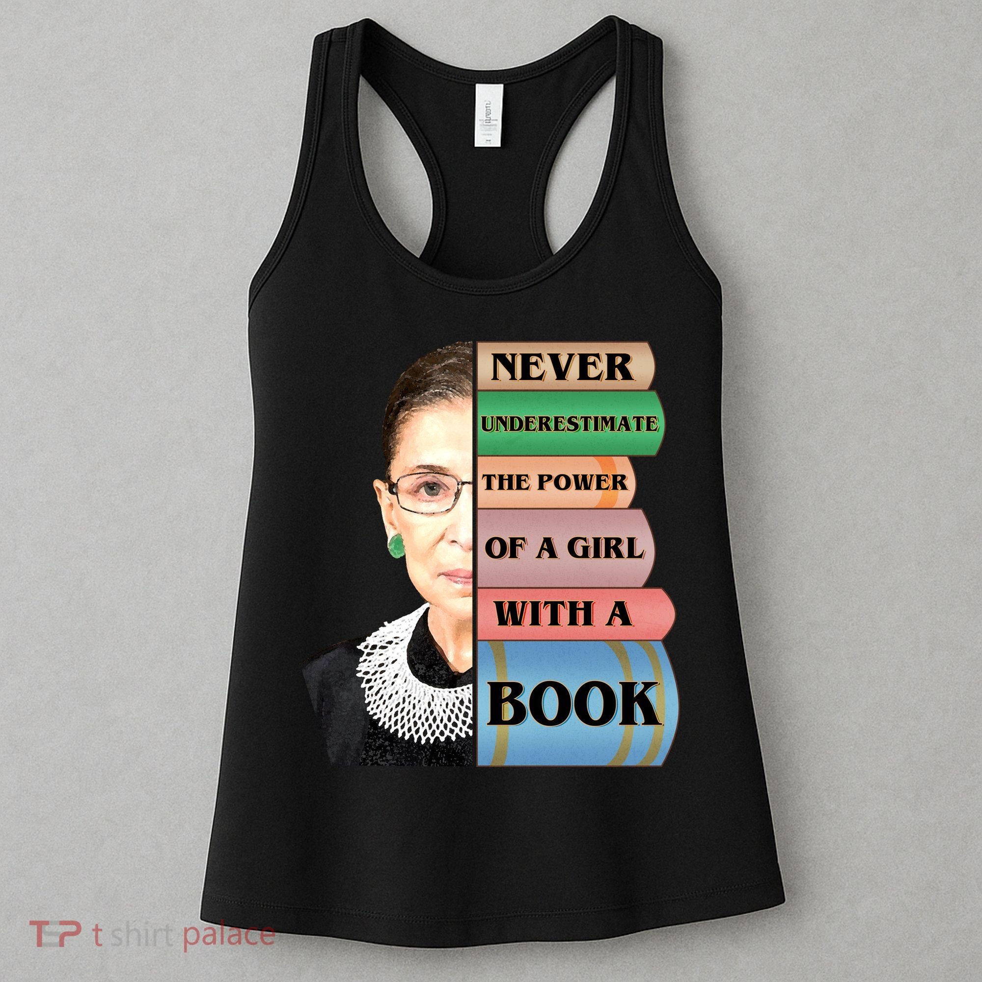 RBG Never Underestimate Ruth Bader Ginsburg Women's Tank Top