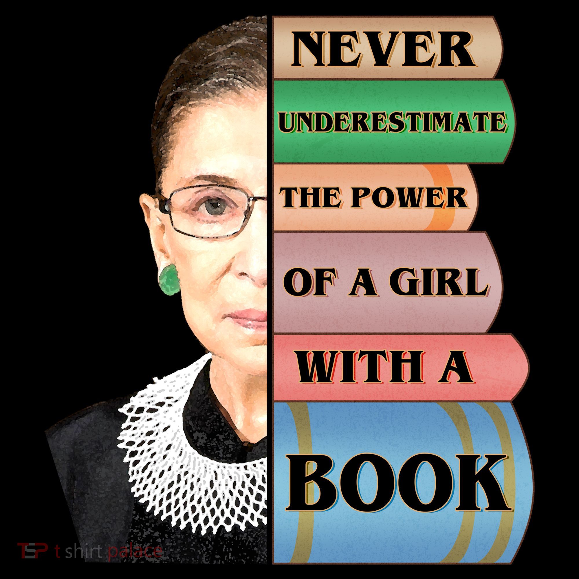 RBG Never Underestimate Ruth Bader Ginsburg Women's Tank Top