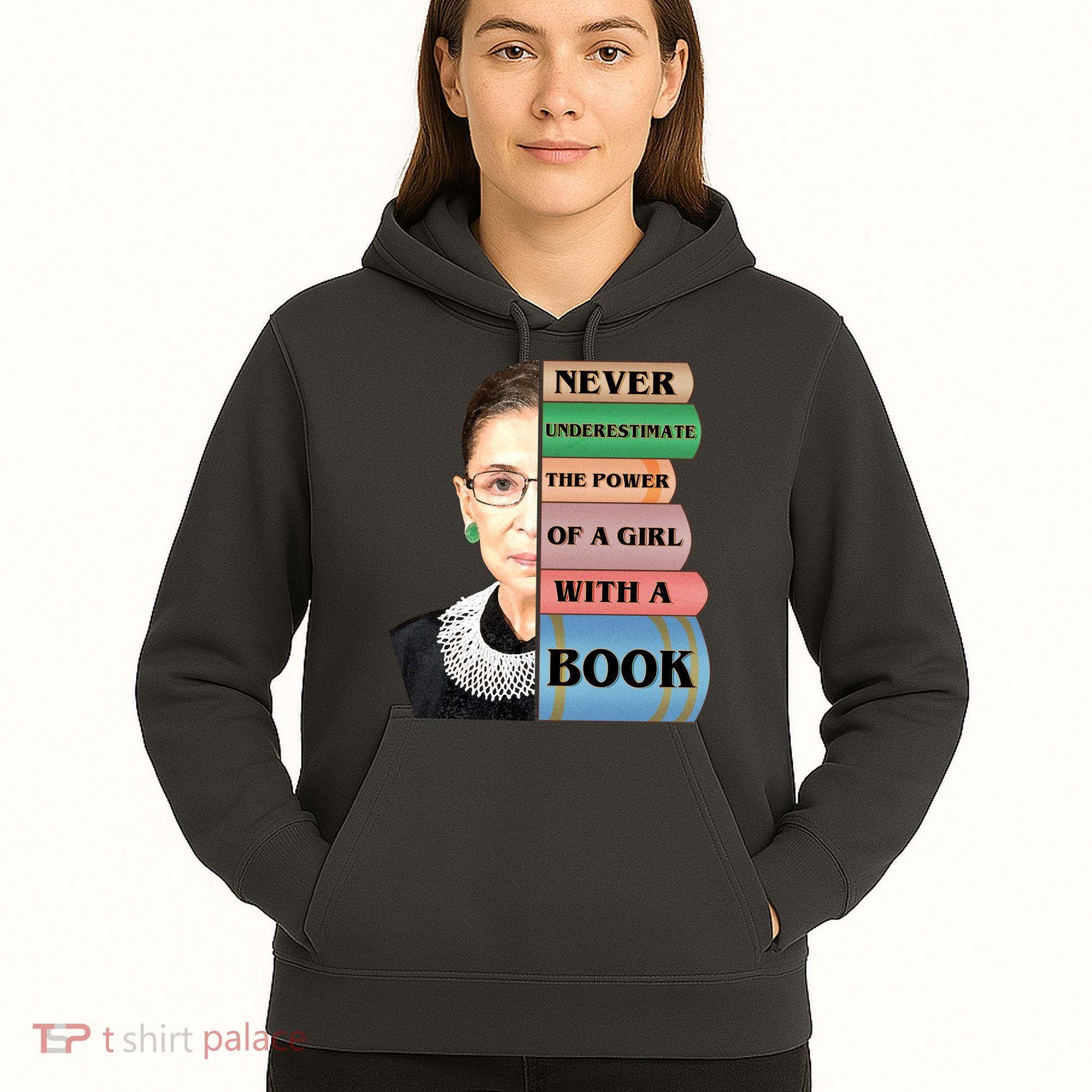 RBG Never Underestimate Ruth Bader Ginsburg Hoodie